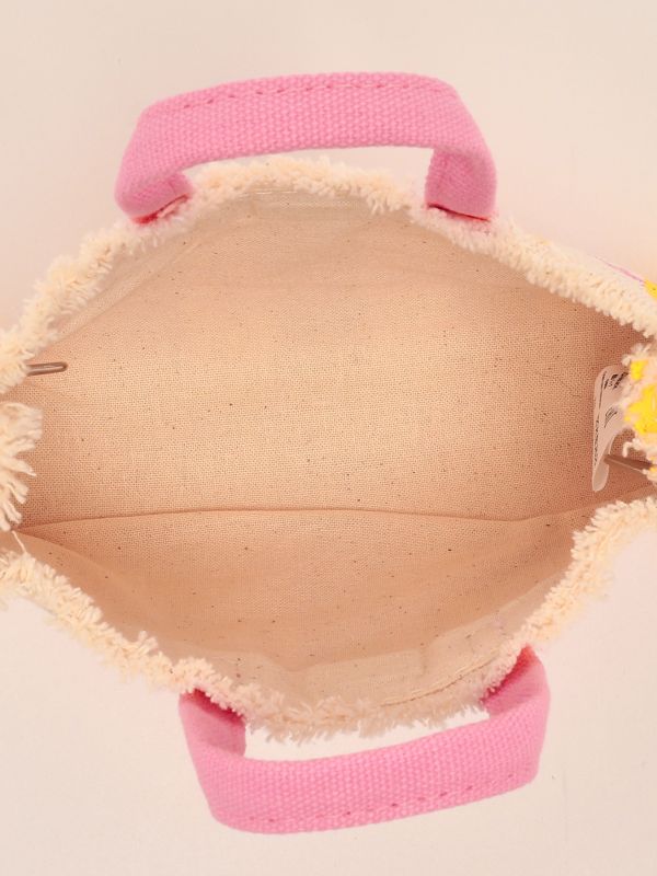 4. Phone bag donna in cotone Giallo MC2 Saint Barth phone001