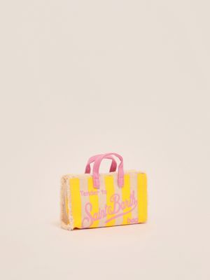 2. Phone bag donna in cotone Giallo
