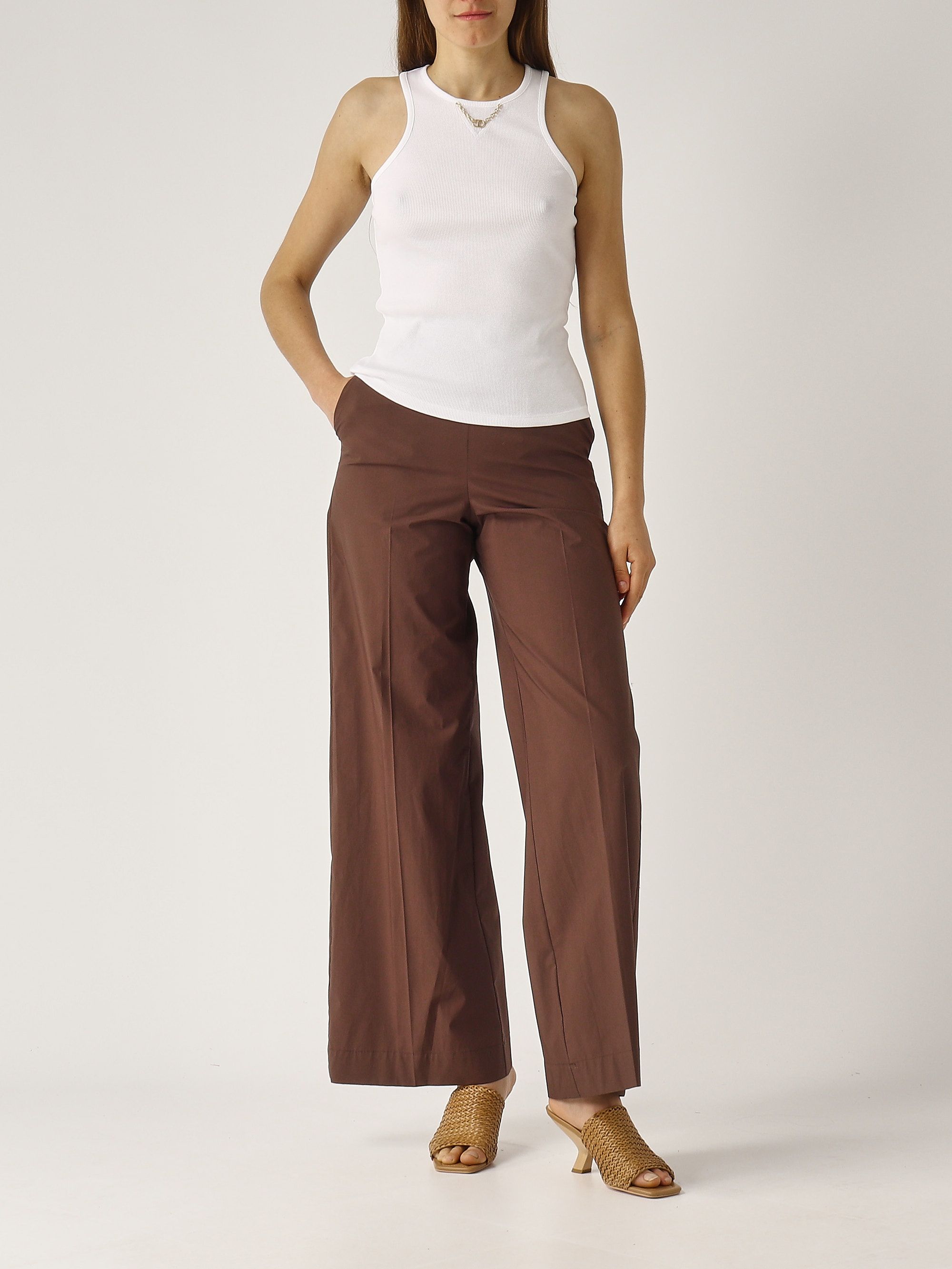 Pantalon Palazzo Femme En Modal Mélangé – Confort Maison & Sortie Détente, Idéal Pour Le Quotidien