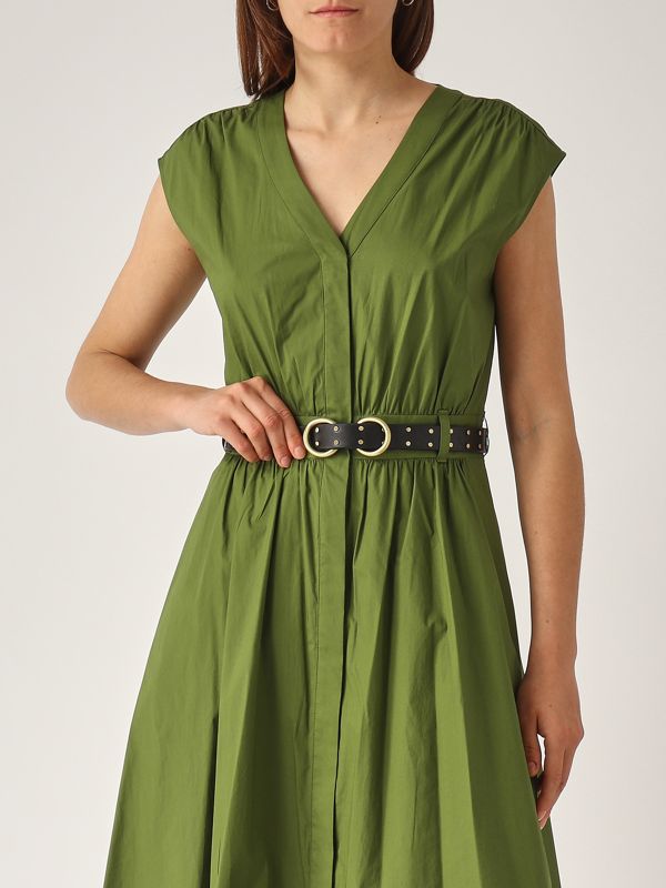 4. Stretch cotton dress for women Meadow Michael Kors ms5830kf4c