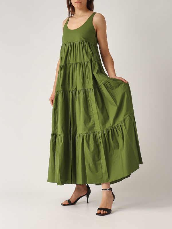 5. Stretch cotton dress for women Meadow Michael Kors ms582wlf4c