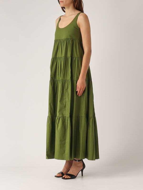 2. Stretch cotton dress for women Meadow Michael Kors ms582wlf4c