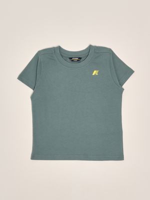 Stone Island Junior cotton T-shirt with printed logo for
