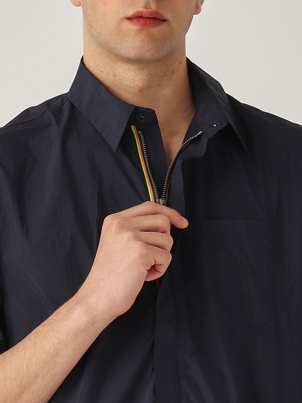 4. Nylon Licon shirt for men Navy K-Way k7127ww