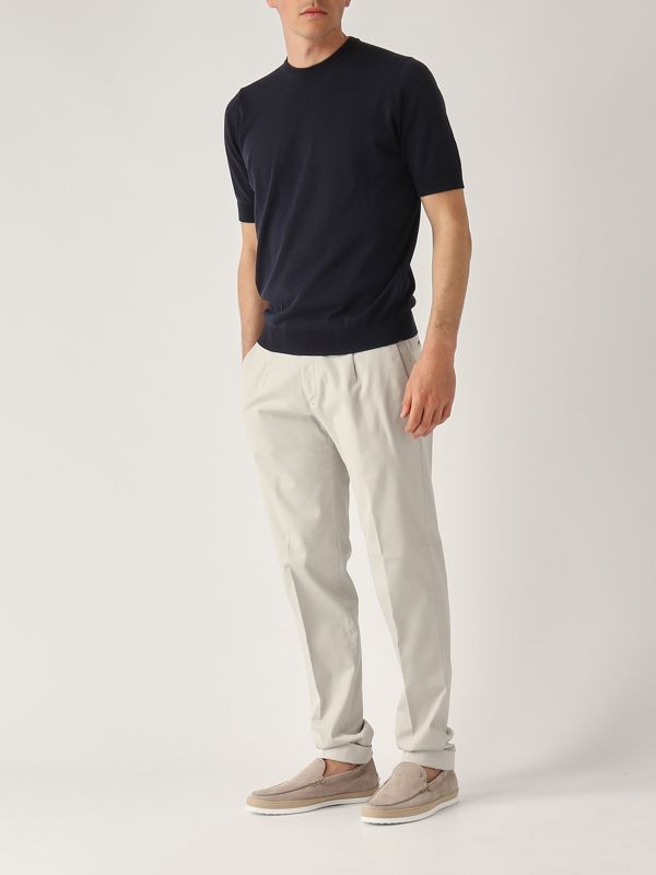 5. Pantalon en tencel pour hommes Naturel Briglia bg07325038