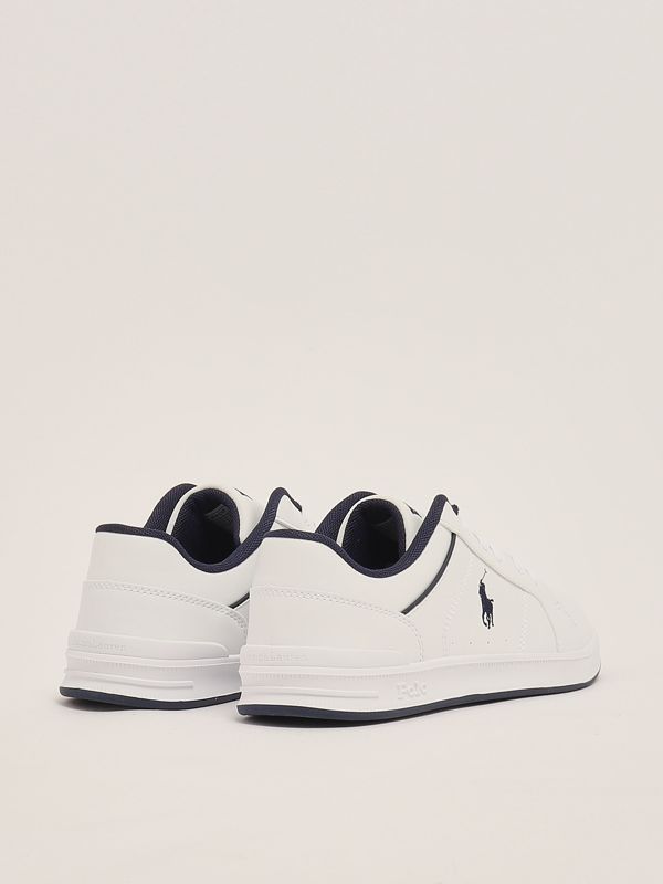 3. Zapatillas para niño de piel sintética Blanco Polo Ralph Lauren rl02431101