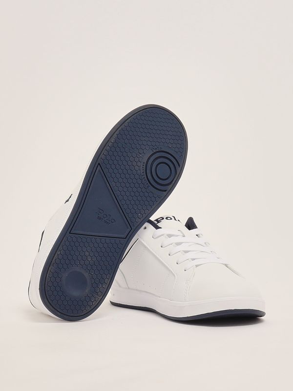 4. Zapatillas para niño de piel sintética Blanco Polo Ralph Lauren rl02431101