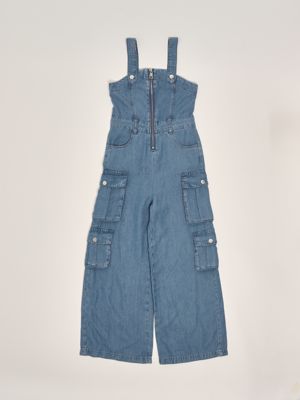 Lyocell-Trainingsanzug für Mädchen Denim Blau Liu Jo