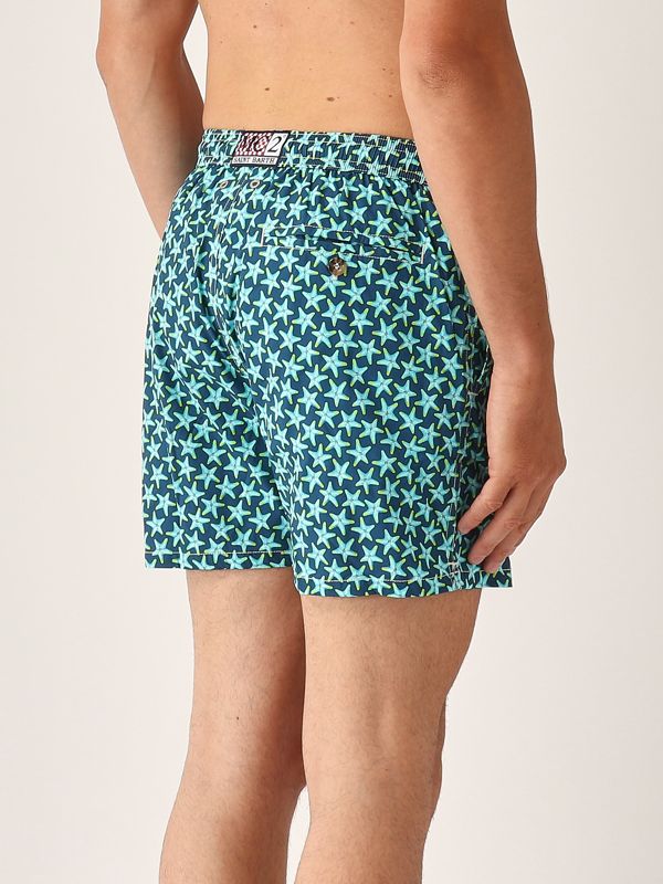 2. Costume uomo con stampa Sea Pattern 61 MC2 Saint Barth com0009