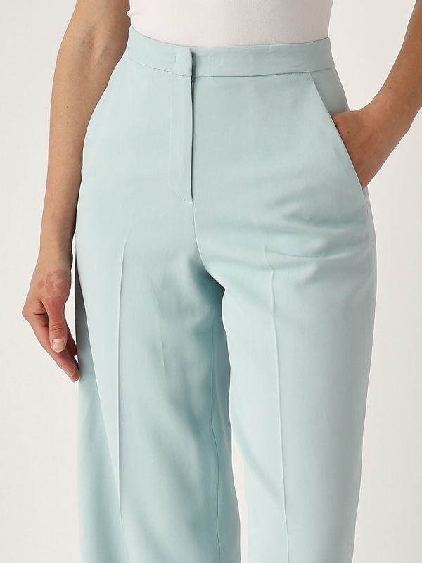 4. Pergamino cady trousers for women Sky blue Pinko 100331a213