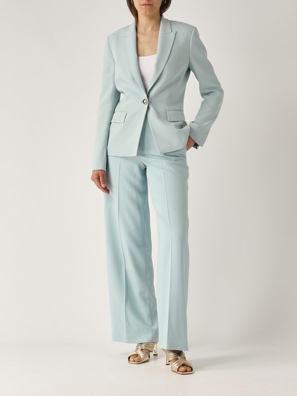5. Pergamino cady trousers for women Sky blue Pinko 100331a213