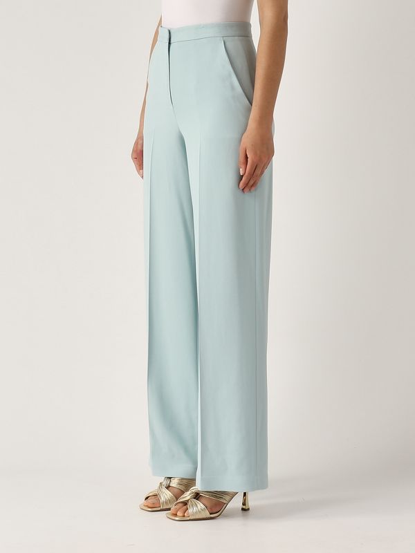 2. Pergamino cady trousers for women Sky blue Pinko 100331a213