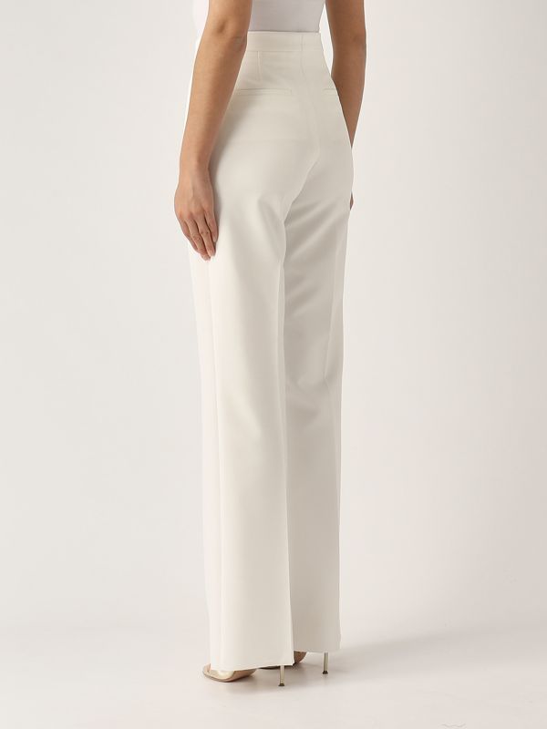 7. Alicya stretch cady suit for women Optical White Tagliatore m50003alicya
