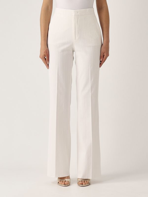 6. Traje de mujer Albar de algodón elástico Blanco Tagliatore 940029albar1bad