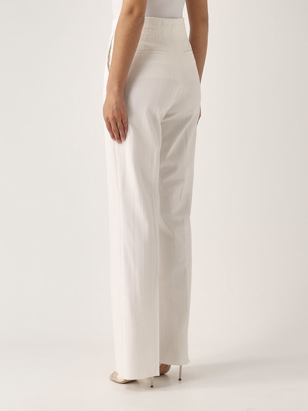 8. Traje de mujer Albar de algodón elástico Blanco Tagliatore 940029albar1bad