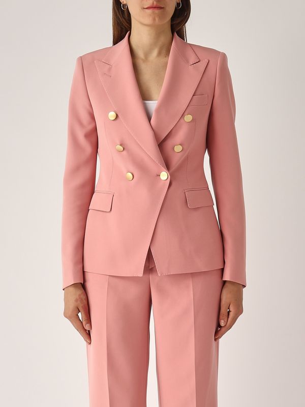 2. Completo donna Alicya in cady stretch Rosa Antico Tagliatore 600001alicya10bad