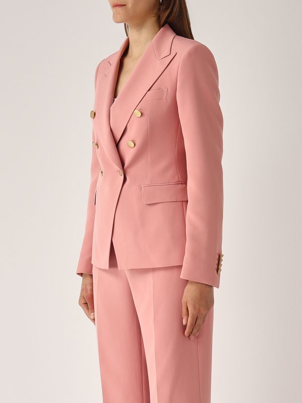 3. Completo donna Alicya in cady stretch Rosa Antico Tagliatore 600001alicya10bad