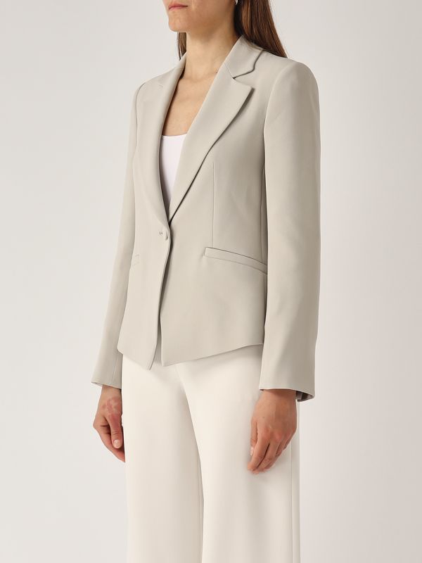 2. Women's viscose blend jacket Grey Mineral Emporio Armani 0ng3ct02013