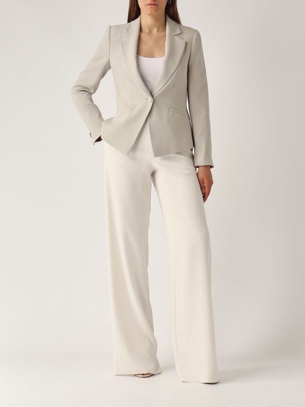 5. Women's viscose blend jacket Grey Mineral Emporio Armani 0ng3ct02013