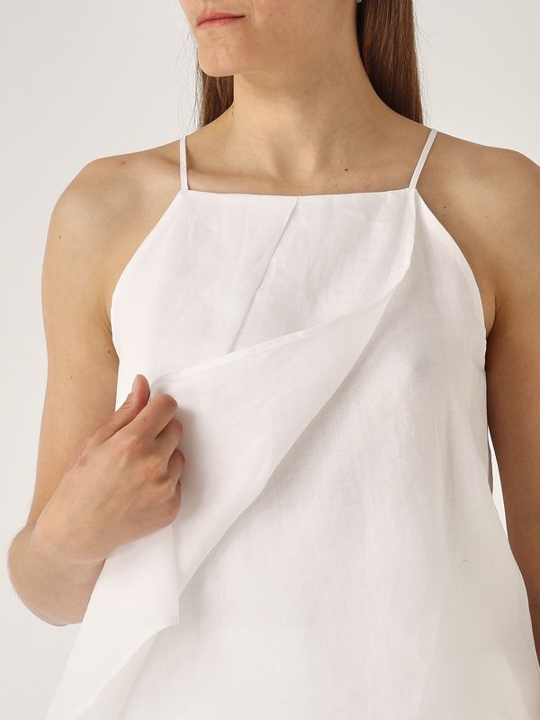 4. Top donna Summer in ramiè Bianco Ottico Max Mara Studio 2516161042600