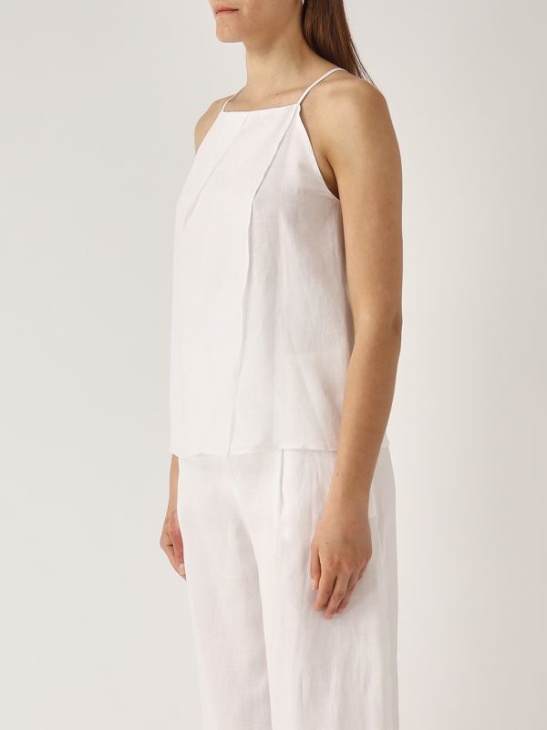 2. Top donna Summer in ramiè Bianco Ottico Max Mara Studio 2516161042600