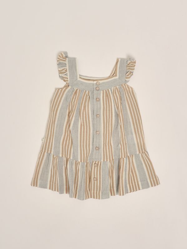 1. Miriam cotton and viscose newborn dress White-Beige 1+ in the family 130