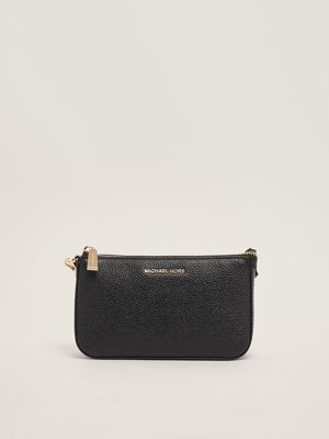 Borsa donna Jet Set in pelle Nero Michael Kors