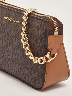 5. Jet Set women's imitation leather bag Brown
