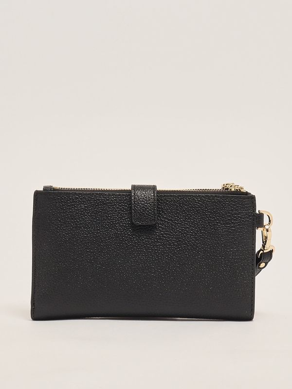 2. Adele women's leather wallet Black Michael Kors 32t7gafw4l