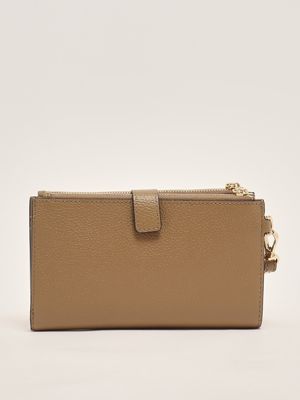 2. Adele women's leather wallet Turtledove