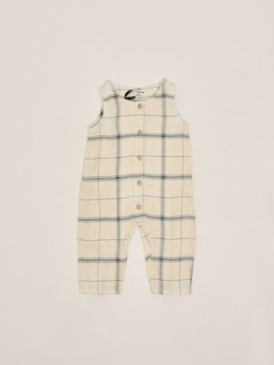 Ciro cotton baby tracksuit White-Petroleum 1+ in the family