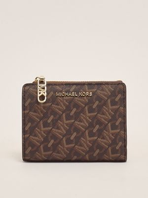 Michael Kors Jet Set imitation leather wallet with all over