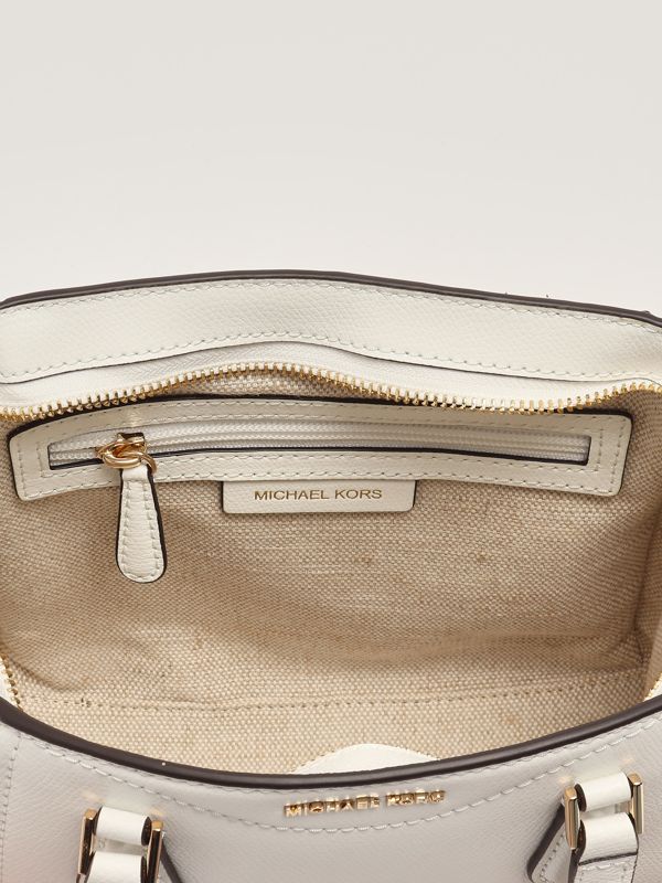 4. Taryn leather bag for women Optical White Michael Kors 32f4gtbc1l