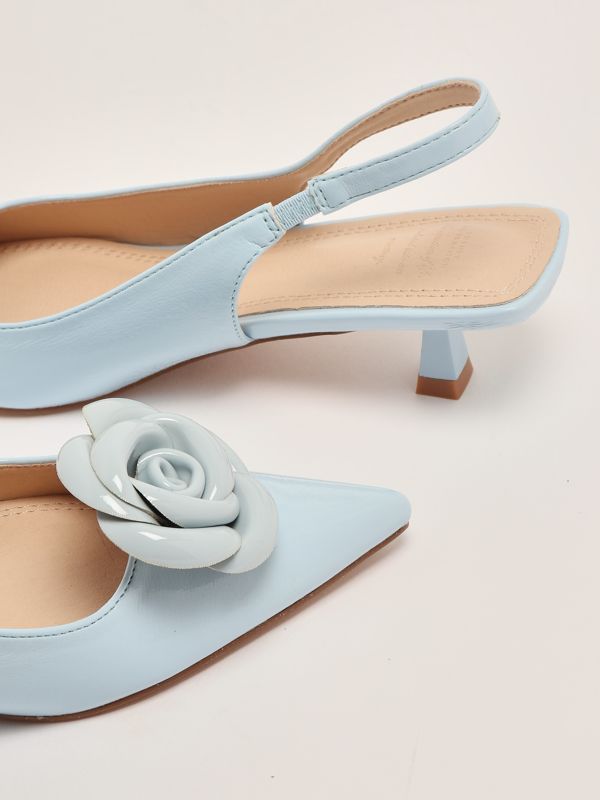 4. Abuja women's slingback in patent leather Powder Twentyfourhaitch sh395