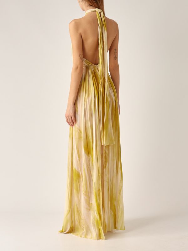 knee length dresses for ladies Sleeveless Asymmetric Layered Hem Dress main image 1