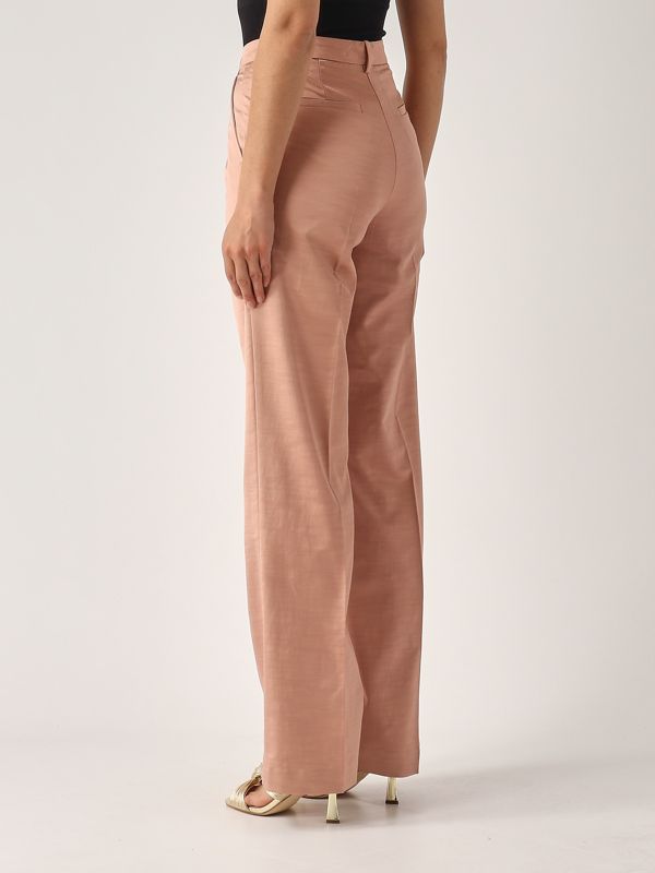 3. Panuro cotton satin trousers for women Old Rose Pinko 104945a2df
