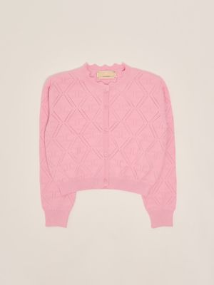 Stella McCartney girl's star print cardigan tv9c00z2292