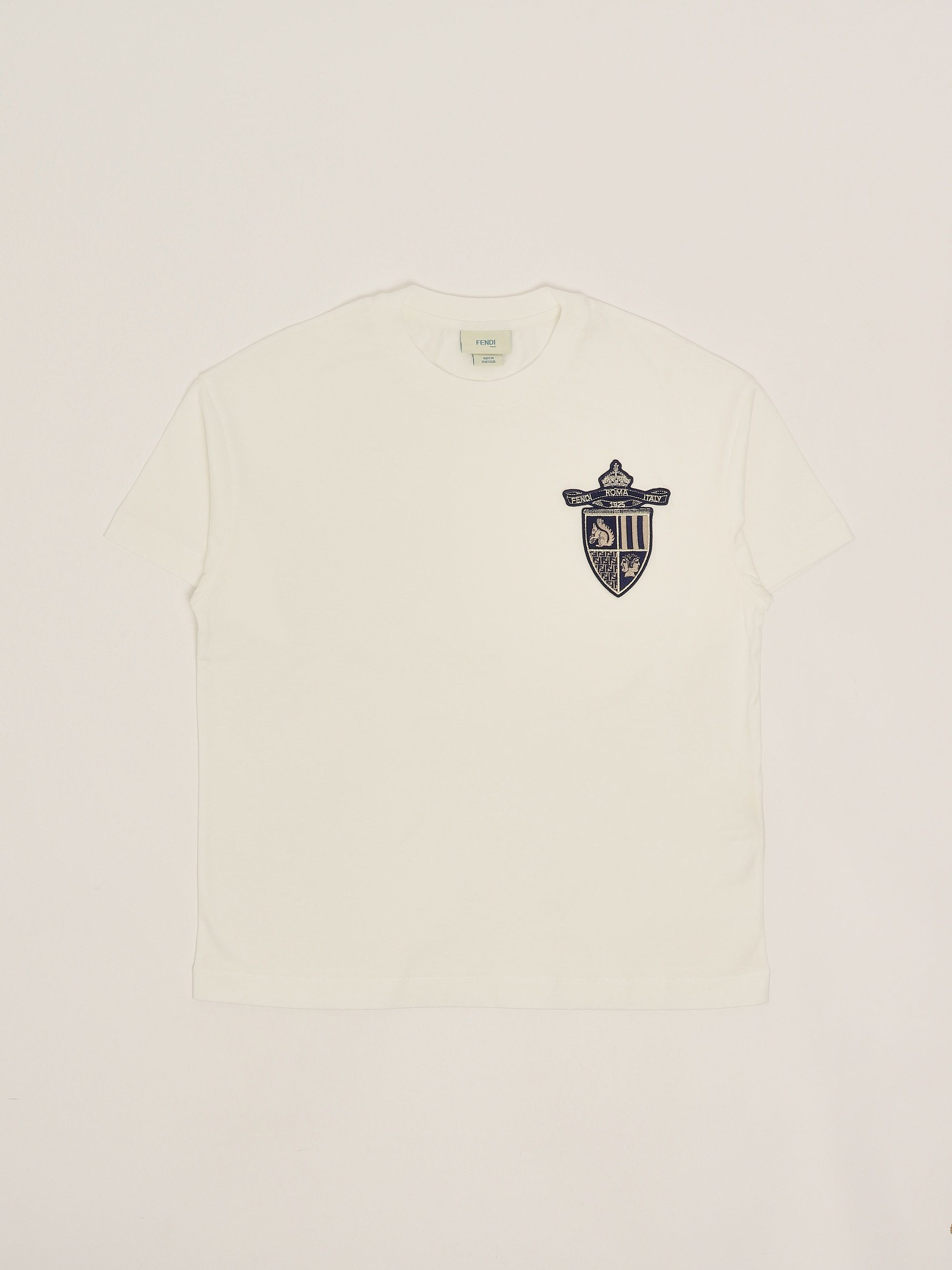 Cotton T-shirt for boys jmi4777aj White | Caposerio.com