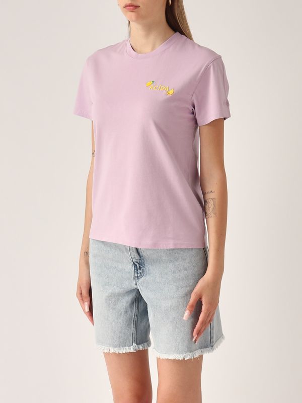 2. T-shirt donna in cotone Acida 24 MC2 Saint Barth emi0001