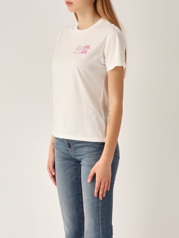 2. T-shirt donna in cotone Ansia Classica MC2 Saint Barth emi0001