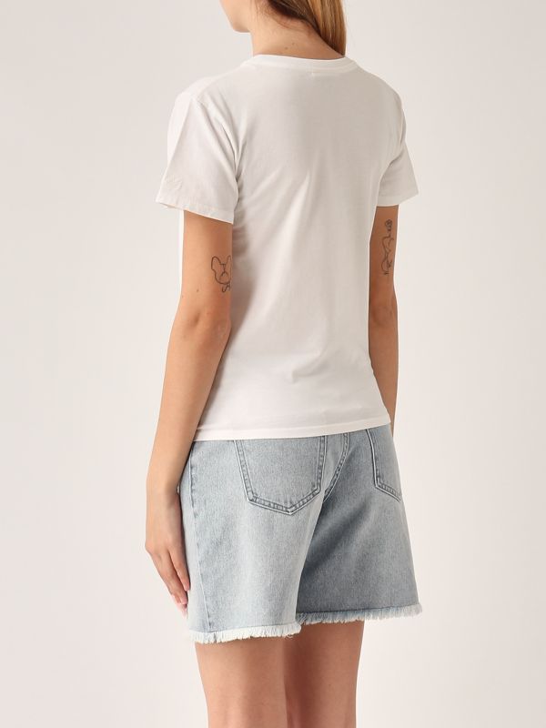 3. T-shirt donna in cotone Ciak Girano 01n MC2 Saint Barth emi0001