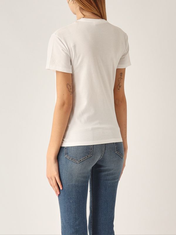 3. T-shirt donna in cotone Gin Mare MC2 Saint Barth emi0001