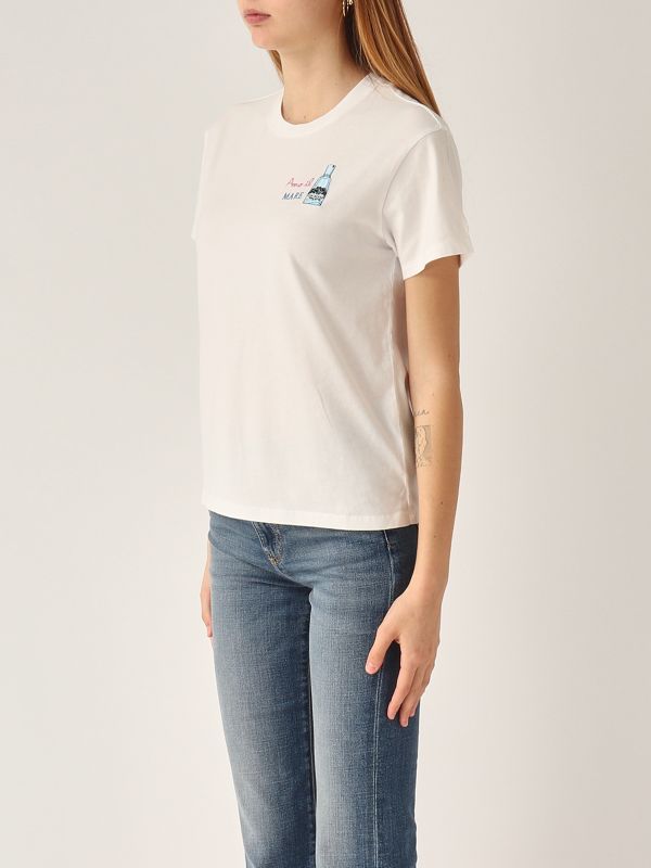 2. T-shirt donna in cotone Gin Mare MC2 Saint Barth emi0001