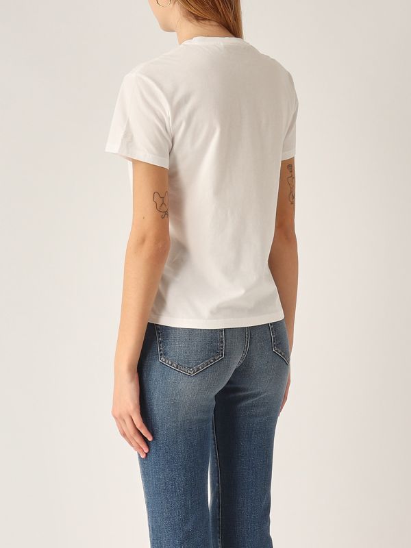 3. T-shirt donna in cotone Gin Tonic MC2 Saint Barth emi0001