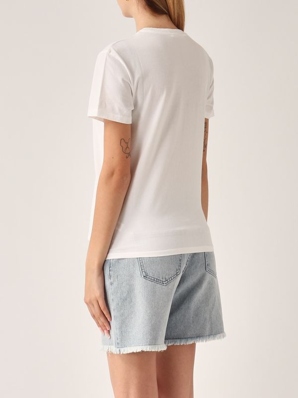 3. T-shirt donna in cotone Group Therapy 01n MC2 Saint Barth emi0001