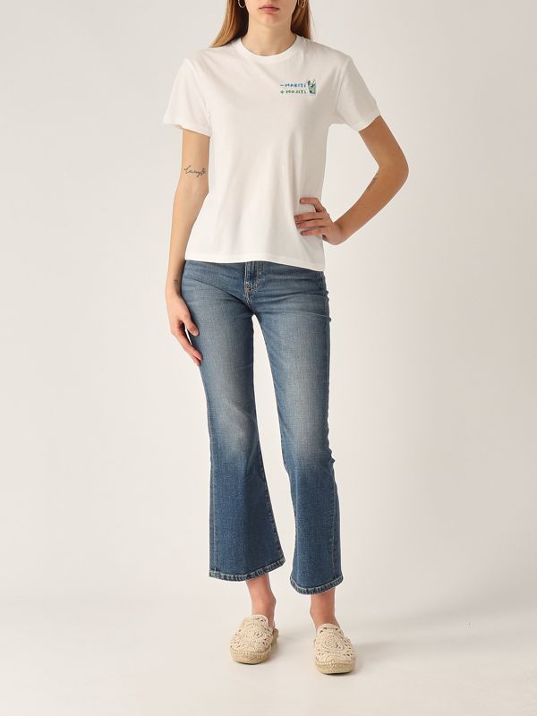 5. T-shirt donna in cotone Mojito MC2 Saint Barth emi0001