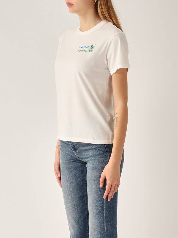 2. T-shirt donna in cotone Mojito MC2 Saint Barth emi0001