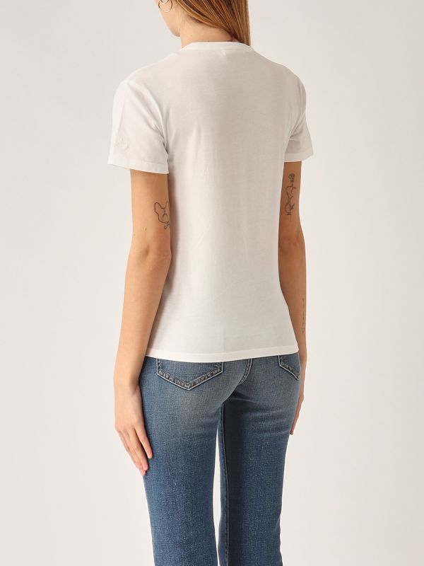 3. T-shirt donna in cotone Molto Tonica MC2 Saint Barth emi0001