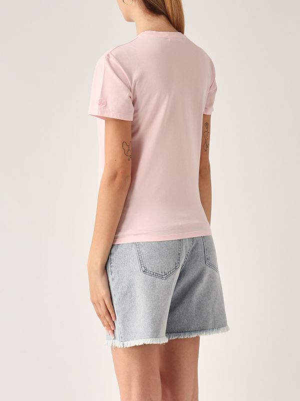 3. T-shirt donna in cotone Spesso Ho Sempre Ragione 20 MC2 Saint Barth emi0001