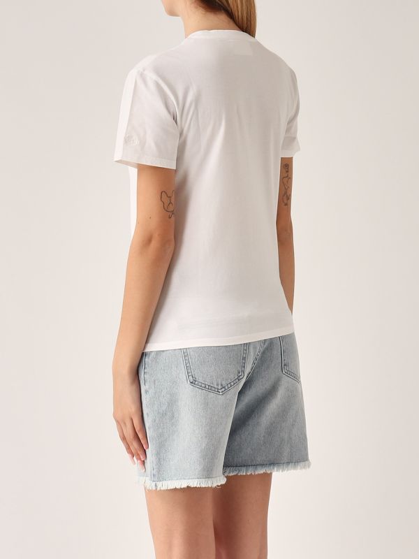 3. T-shirt donna in cotone Spritz 01n MC2 Saint Barth emi0001